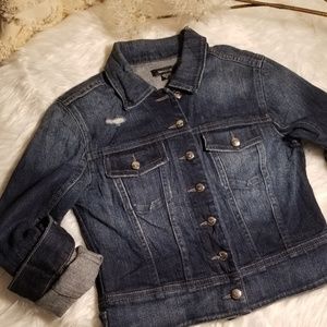 Bebe Denim jacket Vintage jean jacket